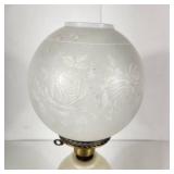 Vintage Double Globe Lamp Good Condition Tested Works