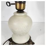 Vintage Double Globe Lamp Good Condition Tested Works