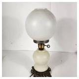 Vintage Double Globe Lamp Good Condition Tested Works