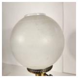 Vintage Double Globe Lamp Good Condition Tested Works