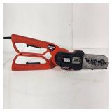 Black And Decker Corded Alligator Chainsaw Tested Works Great Condition