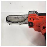 Black And Decker Corded Alligator Chainsaw Tested Works Great Condition