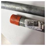 Lot Of 2 Pony Clamps 1" Round 44" Long Steel Great Condition