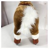 New Open Box Ride-On Walking Rolling Kids Horse With Easy Rolling Wheels Soft Huggable Body For 3-8 Years MRSP $198