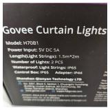 New Govee Curtain Lights Smart LED Window Lights RGB Color Changing Wall Light Curtain String Lights For Bedroom Holidays And More