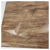 Lot Of Twelve Paintable 3D Wall Panels New Open Box 50 x 50 cm