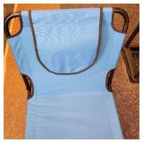 New Open Box Royal Blue Outdoor Furniture That Functions As Both A Cot And Lounge Chair