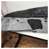 New Open Box Royal Blue Outdoor Furniture That Functions As Both A Cot And Lounge Chair