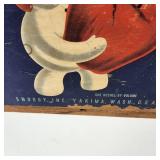 Vintage SNOBOY Wooden Crate 19.5" X 12" Great Condition