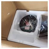 New Open Box Wurzee Model# 1153 Luxury Ceiling Fan Black With Light