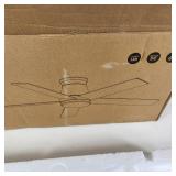 New Open Box Wurzee Model# 1153 Luxury Ceiling Fan Black With Light