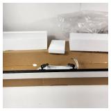 Beautiful New Open Box Light Fixture Black 39" Long