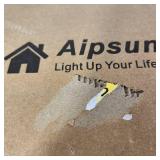 Beautiful New Open Box Light Fixture Black 39" Long