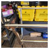 New Open Box Metal Two Tier Drying Rack With Clips Indoor/Outdoor 62" Wide 51" Tall