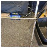 New Open Box Metal Two Tier Drying Rack With Clips Indoor/Outdoor 62" Wide 51" Tall