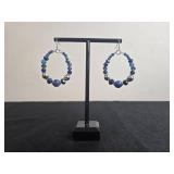 Set of Colorful Beaded Necklaces and Earrings - display not inc