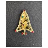 Collection of Costume Jewelry: Necklaces, Earrings, Bracelets, and Holiday Brooches - display not inc