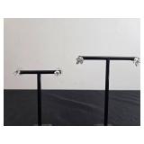 Elegant Set of Fashion Jewelry with Bracelets, Earrings, and Necklace - display not inc