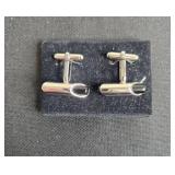 Set of Pronto-Uomo Black & Silver Tone Reversible Men