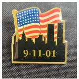 Collection of Assorted Vintage Enamel and Metal Pins Including Disney and Commemorative Designs