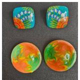 Collection of Vintage Clip-On Earrings