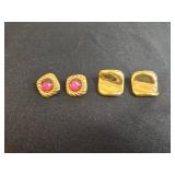 Collection of Vintage Clip-On Earrings - many Avon