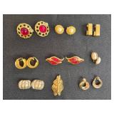 Collection of Assorted Vintage Earrings Including Avon