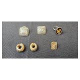 Collection of Vintage and Gold-Tone Earrings