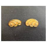 Vintage Butterfly Motif Pearl Like Necklace and Earring Set & More! - display not inc