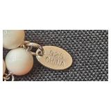 925 Sterling Silver Amedeo Rosary with Pink Beads