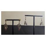 Elegant Jewelry Set Including Necklaces & Earrings - display not inc