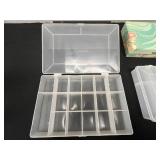 Collection of Jewelry Storage Boxes - Plastic, Floral, and Velvet-Lined