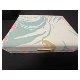 Collection of Jewelry Storage Boxes - Plastic, Floral, and Velvet-Lined