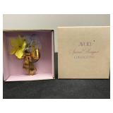 Avon Special Bouquet Corsage Pin in Orig Box and Silver-Tone Bracelet Set