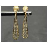 Collection of Vintage Clip-On Earrings in Various Designs - display not inc