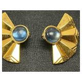 Collection of Vintage Clip-On Earrings in Various Designs - display not inc