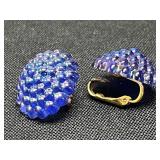 Collection of Vintage Clip-On Earrings in Various Designs - display not inc