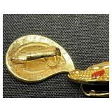 Collection of Vintage Clip-On Earrings in Various Designs - display not inc