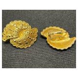 Collection of Assorted Vintage Clip-On Earrings - Many Avon - display not inc