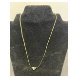 Collection of Gold-Tone Jewelry: Necklace, Earrings, and Accessories - display not inc