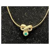 Collection of Gold-Tone Jewelry: Necklace, Earrings, and Accessories - display not inc