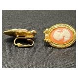 Collection of Vintage Earrings, Various Designs - display not inc