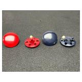 Collection of Assorted Vintage Clip-On Earrings - display not inc