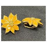 Collection of Avon Vintage Costume Clip-On Earrings with Various Designs - display not inc