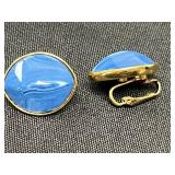 Collection of Avon Vintage Costume Clip-On Earrings with Various Designs - display not inc