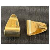 Collection of Designer Clip-On Earrings in Various Styles - display not inc