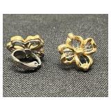 Collection of Avon Vintage Earrings in Gold and Silver Tones - display not inc