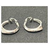 Collection of Avon Vintage Earrings in Gold and Silver Tones - display not inc