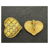 Collection of Avon Vintage Clip-On Earrings in Various Styles - display not inc