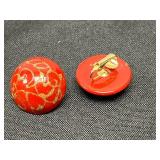 Collection of Avon Vintage Clip-On Earrings - display not inc